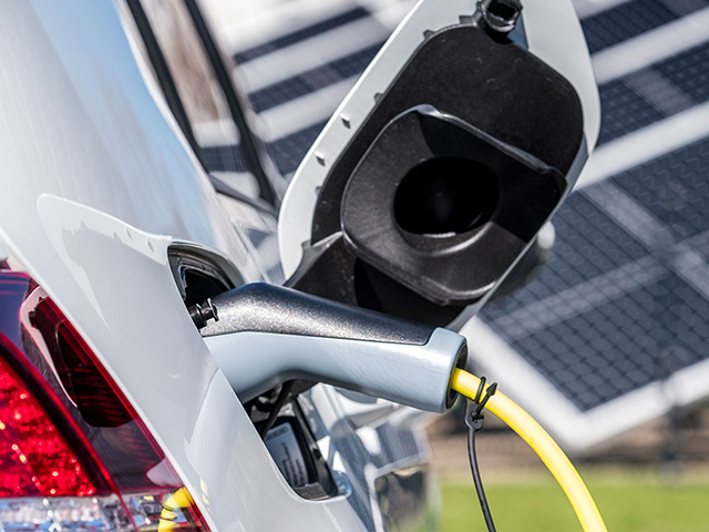 Ricarica di una vettura del Gruppo Volkswagen