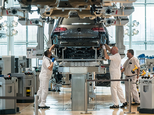 I tecnici di produzione del Gruppo Volkswagen